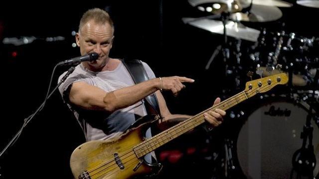 İlk konuğumuz, Sting!