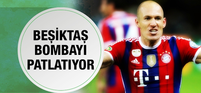 Beşiktaş'tan Arjen Robben bombası