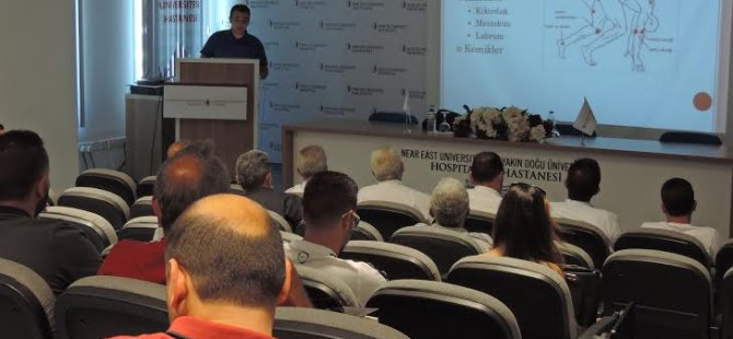 YDÜ'de “sporcu yaralanmalarının engellenmesi ve tedavisi” semineri