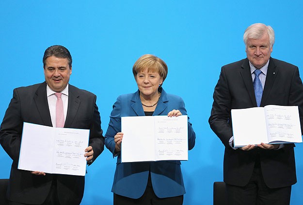 Almanya'da koalisyon sözleşmesi tamam