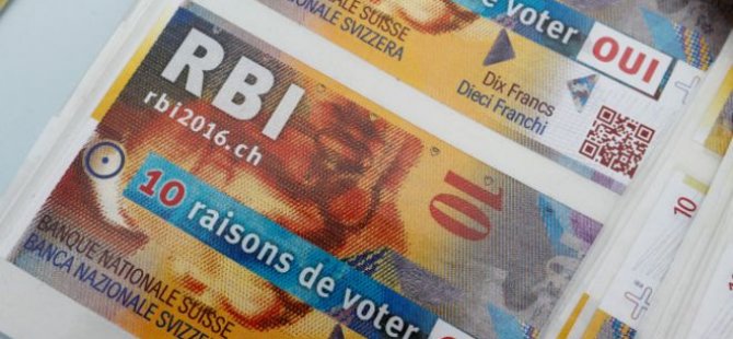 İsviçre'de herkese maaş önerisi referandumda reddedildi