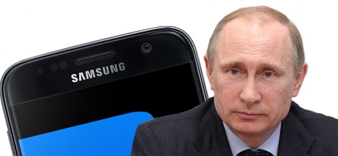 Putin portreli Galaxy S7!