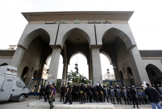 Ezher Üniversitesi'nde protestolar