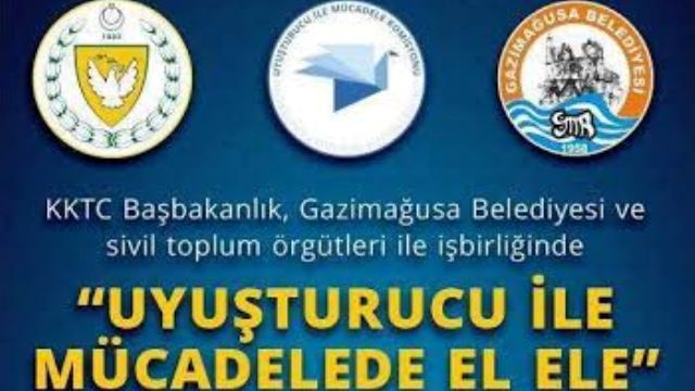 Mağusa'da uyuşturucu karşıtı yürüyüş yapılıyor