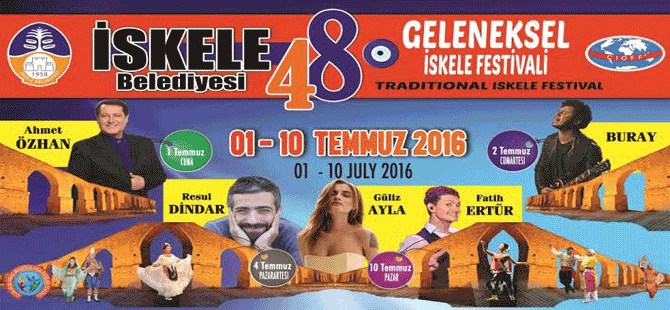 48. Geleneksel İskele Festivali başlıyor!