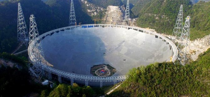 Dünyanın en büyük teleskobu kuruldu