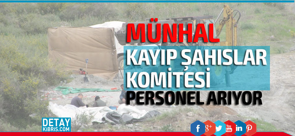 Kayıp Şahıslar Komitesi Personel Arıyor