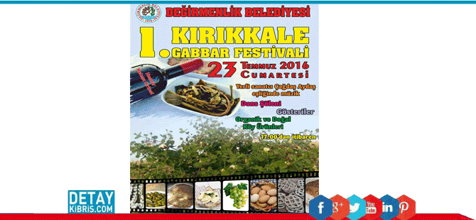 Kırıkkale’de 1. Gabbar Festivali coşkusu!