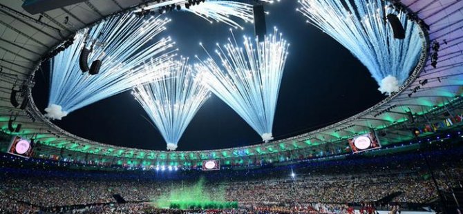 Rio Olimpiyatları başladı