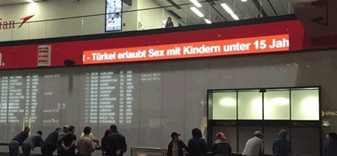 "Türkiye, 15 yaş altı çocuklarla cinsel ilişkiye izin veriyor"