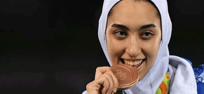 İran’a madalya kazandıran ilk kadın
