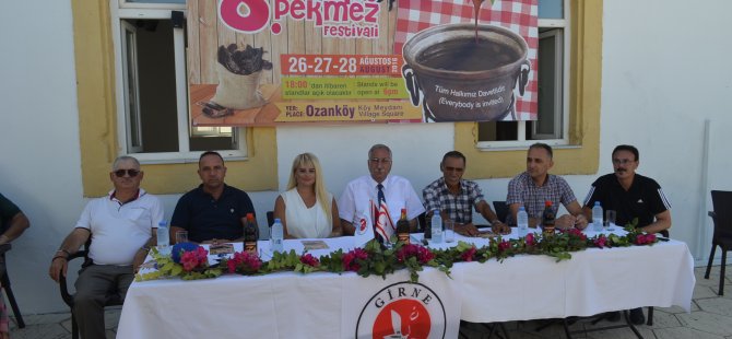 Ozanköy Pekmez Festivali cuma günü başlıyor