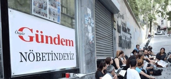 Kapatılan Özgür Gündem’in yarınki sayısı ‘altı ülkede’ hazırlanacak