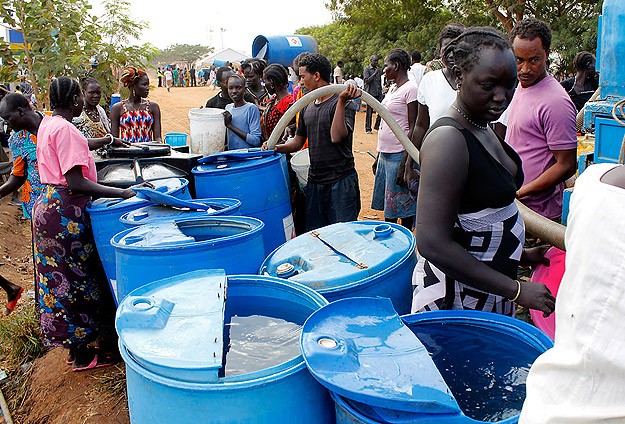 Güney Sudanlı sivillerin kamplarda yaşam mücadelesi