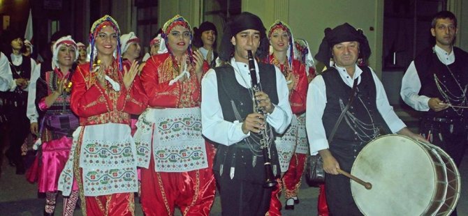 Büyükkonuk 1. Uluslararası Halk Dansları Festivali başladı