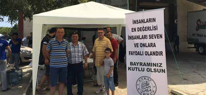 Vakıflar İdaresi,  ihtiyaçlı ailelere kurban payı dağıttı