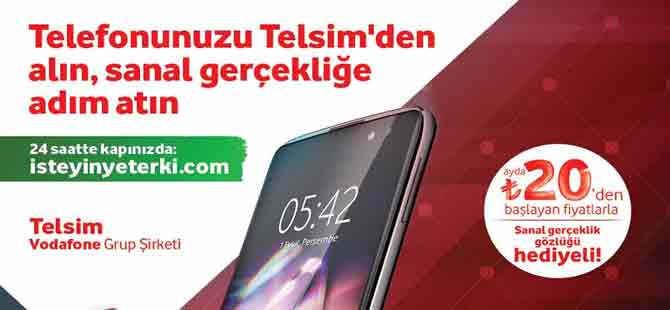 Alcatel Idol 4 sanal gerçeklik gözlüğü hediyesi ile Telsim’de