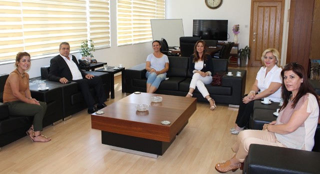Güzellik Uzmanları Birliği Gazimağusa Belediyesi’ni ziyaret etti