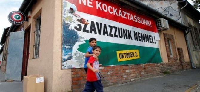 Macaristan'da mülteci oylaması düşük katılıma takıldı
