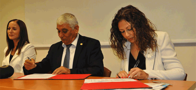 Güzelyurt Belediyesi ile Güzelyurt Yeşilada Lions Kulübü protokol imzaladı
