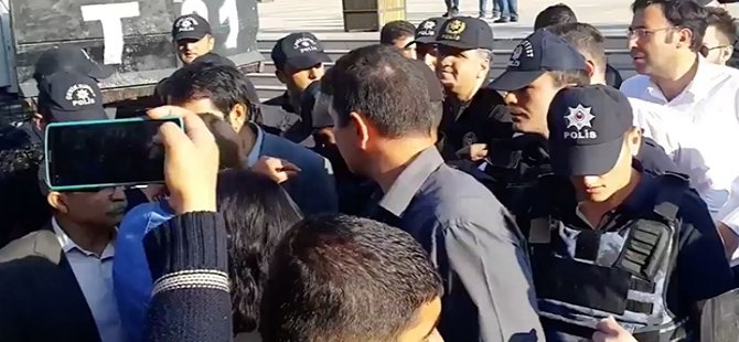 Diyarbakır'daki protestoya müdahale; 25 gözaltı