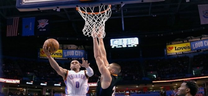 Westbrook, NBA'de 41 yıl sonra bir ilki başardı