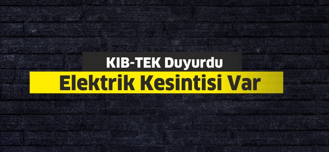 Yarın bu bölgelere 5 saat elektrik verilmeyecek!