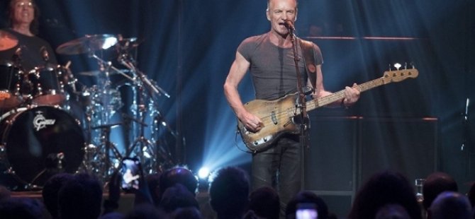 Paris, terör saldırılarını Sting'le unutturmak istedi