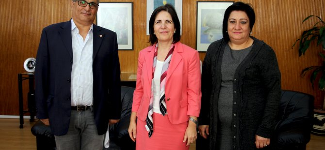 Siber, Kıbrıs Türk Tabipleri Odası Yönetim Kurulu’nu kabul etti