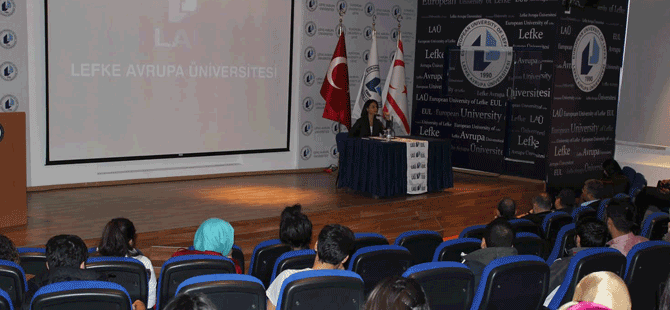 Ünlü Senarist-yazar Nazan Arısoy LAÜ'de öğrenciler ile biraraya geldi