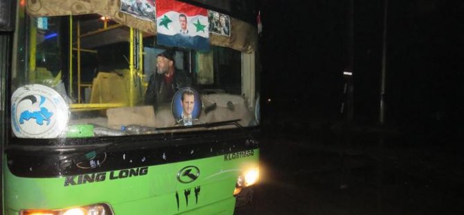Halep'te konvoya saldırı