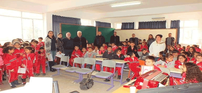 Çatalköy  İlkokulu’nda  şehitler anıldı