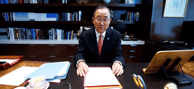Ban Ki-Moon BM'ye veda etti