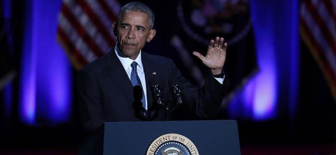 Obama Chicago’da veda konuşması yaptı