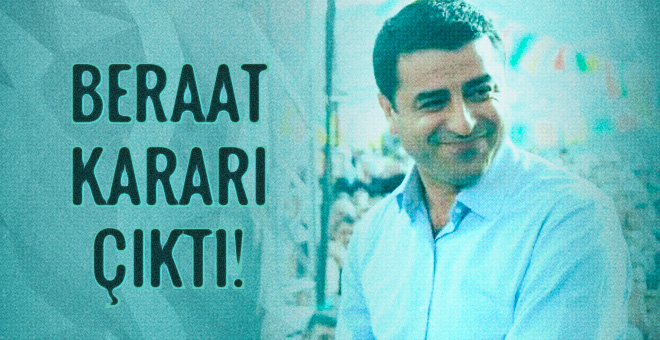 Selahattin Demirtaş beraat etti!