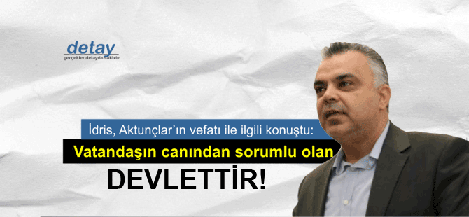 "Gerçek sorumlu "devlet–sistem ve denetimci" olması gerekir"