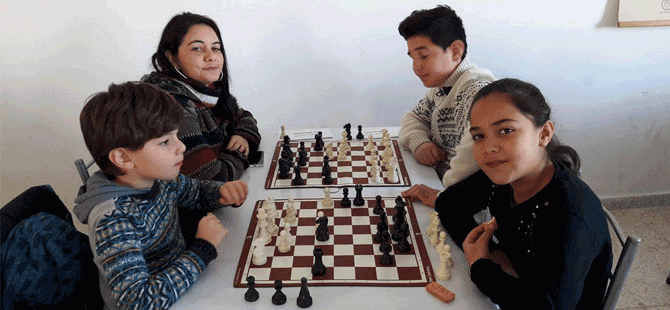Çevre  Temalı  2017  Girne Satranç Turnuvası, Teneke Çocukla Buluştu