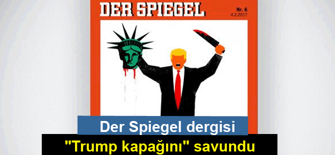 Spiegel "Trump kapağını" savundu