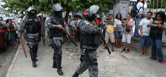 Brezilya'nın güneydoğusunda şiddet olayları bastırılamıyor