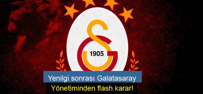 Galatasaray yönetimi olağanüstü toplanıyor!