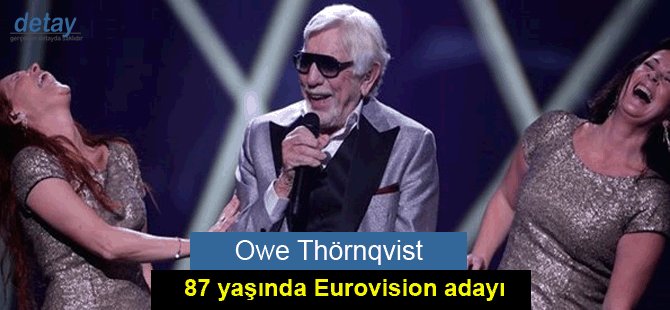 87 yaşında Eurovision adayı