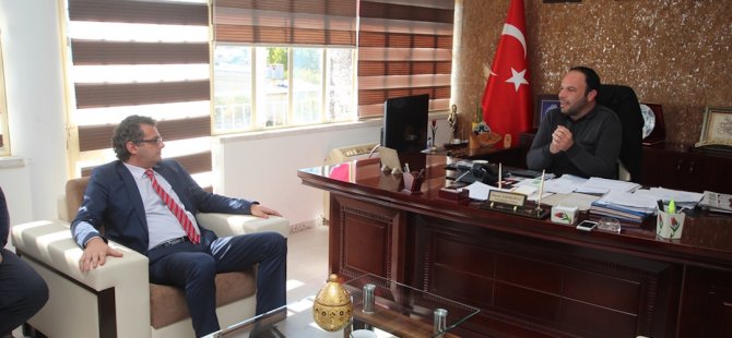 Erhürman İskele Belediyesi ve Kıbrıs Türk Petrolleri’ni ziyaret etti