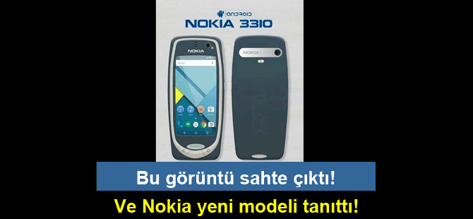 Nokia resmi olarak açıkladı: İşte 2017 model Nokia 3310