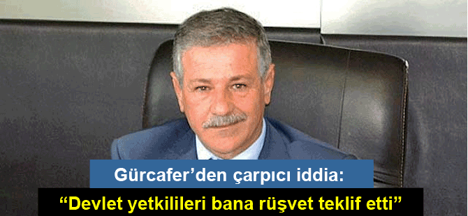 "Sesimi çıkarmamam için rüşvet teklifinde bulundular"