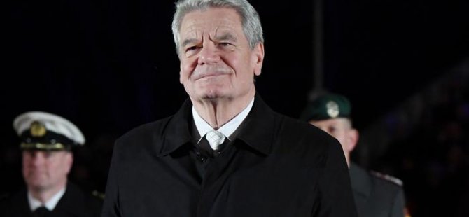 Gauck görevine veda etti