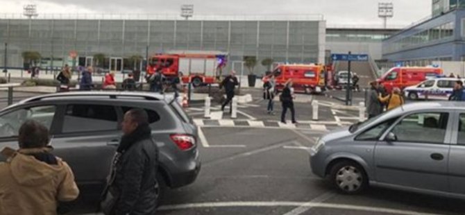 Paris Orly Havalimanı'ndaki saldırı...