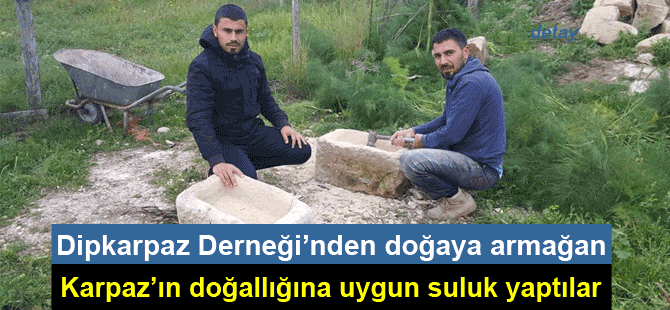 Doğaya armağan...