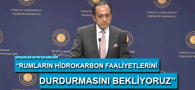 Büyükelçi Müftüoğlu Rum Yönetimi'ne seslendi
