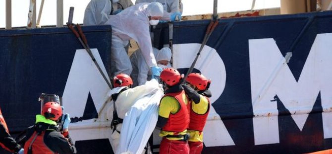 Akdeniz’de yaklaşık 200 göçmenin ölümünden endişe ediliyor