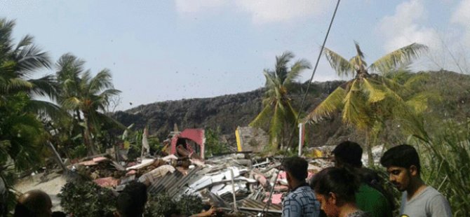 Sri Lanka'da çöp yığını çöktü: 10 ölü